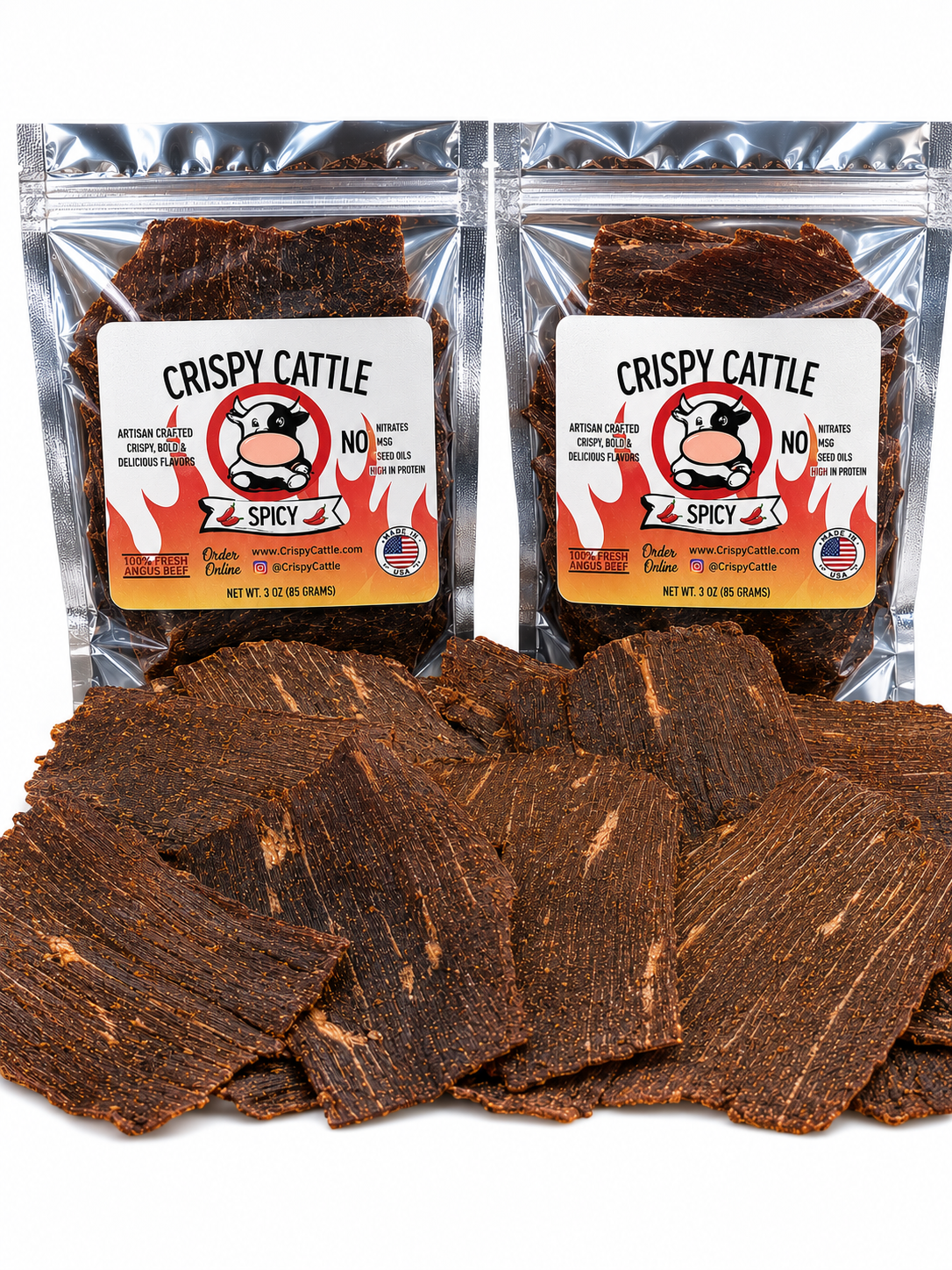Thin. Crispy. Addictive. No Nitrates.