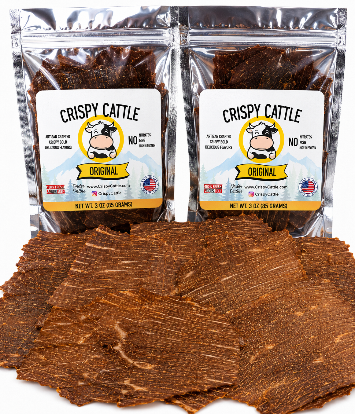 Thin. Crispy. Addictive. No Nitrates.